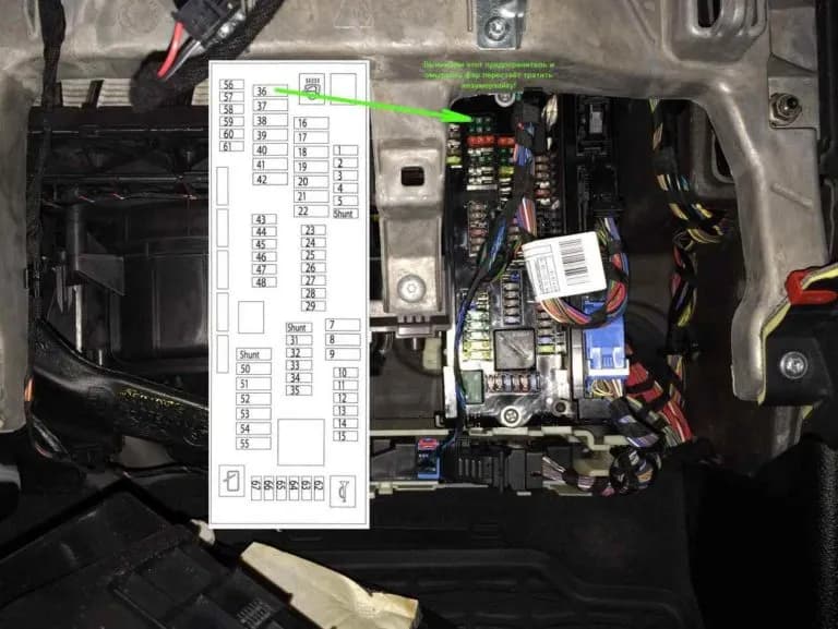 Gdzie znajdują się bezpieczniki w BMW X3 F25? Oto odpowiedzi