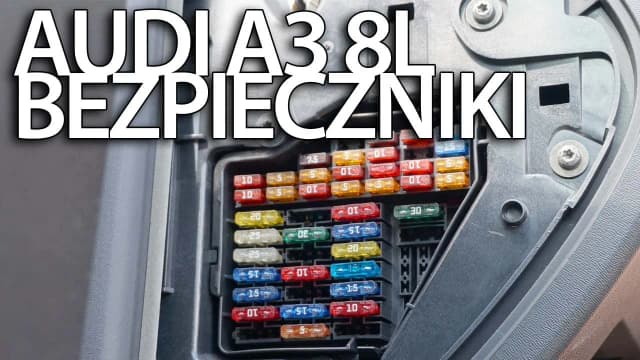 Gdzie są bezpieczniki Audi A3 8P? Oto miejsca, które musisz znać