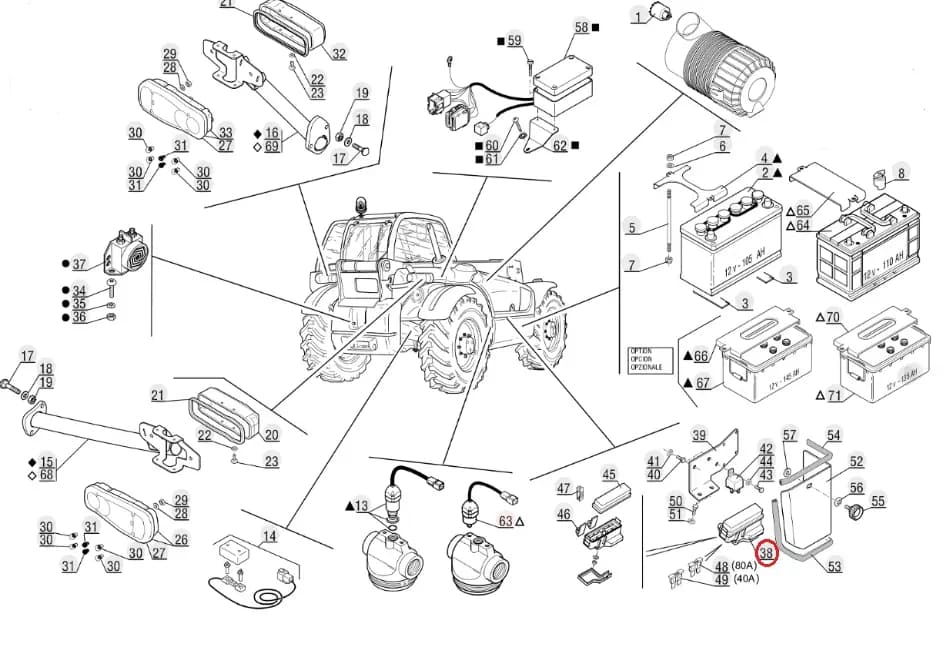 Gdzie są bezpieczniki w maszynach Manitou? Odkryj ich lokalizację