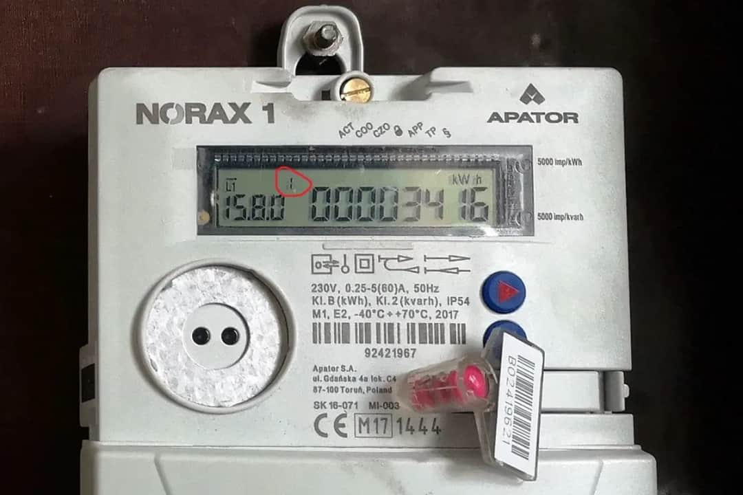 Jak odczytać licznik prądu Norax 1 i uniknąć błędnych danych
